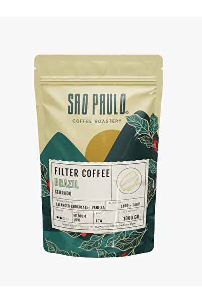 Sao Paulo Coffee 1000 Gram Sao Paulo Brazil Filter Coffee