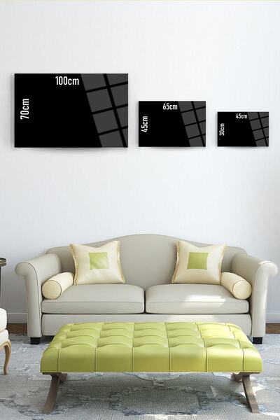 SRD Concept Hz Ali'nin Kılıcı 2 Cam Tablo-zülfikar Cam Tablo