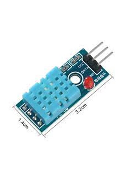 Arduino Dht11 Isı Ve Nem Sensörü Kartı (Ledli)