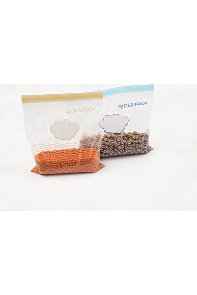 DER PACK Çift Kilitli Buzdolabı Poşeti 24'lü ( 12x4,5 lt ve 12x6 lt)
