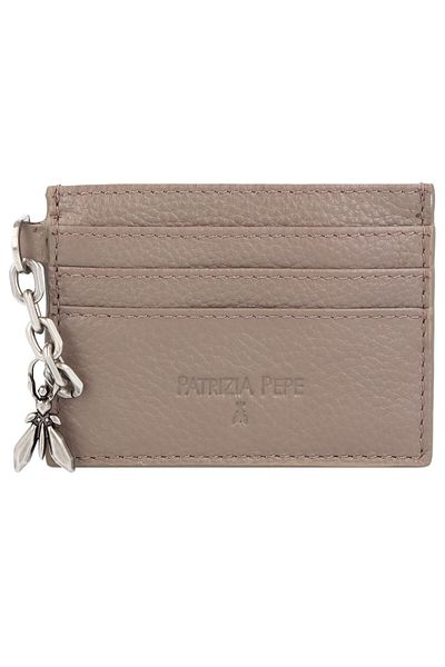 Patrizia Pepe Credit card case leather 10 cm