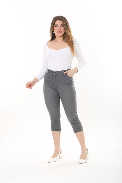 EYLÜLXXL WOMEN STRECH JEANS CAPRY