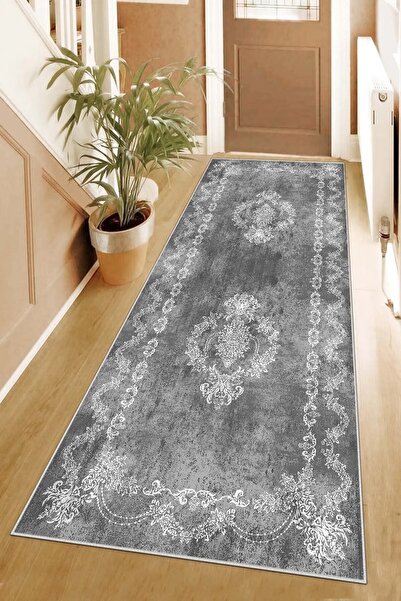 on the clouds Osmanlı Desen Göbekli Dijital Baskı Yıkanabilir Modern Salon Ha...