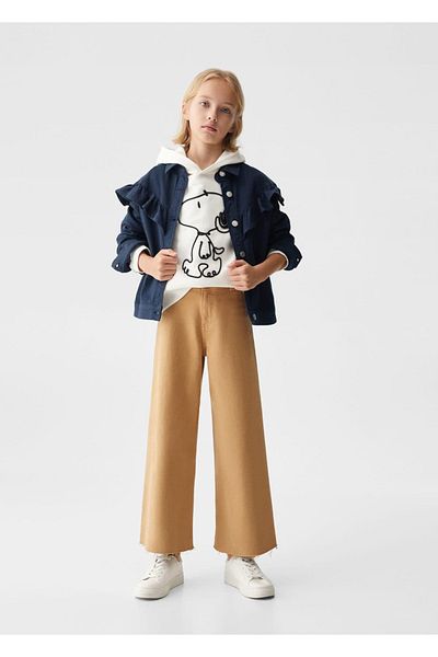 MANGO Kids Φούτερ με κουκούλα Snoopy