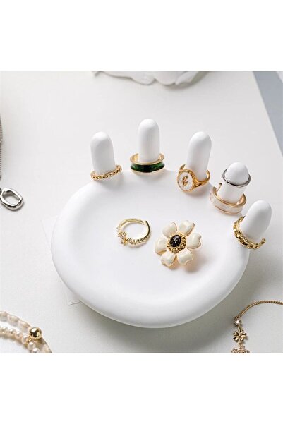 Amber Stüdyo Hand Shaped Jewelry Organizer - Jewelry Plate and Ring Holder