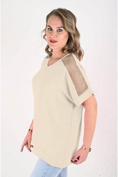 KSV Collection Γυναικείο casual μπλουζάκι Tunik. Υφασμάτινο τουνίκ Aerobin