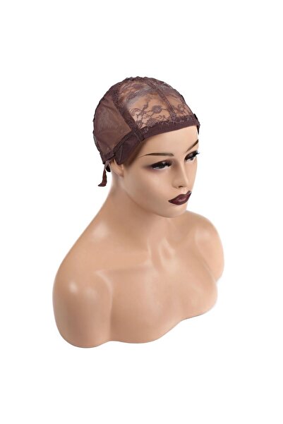 Mina Peruk Plasă de plantare pentru peruci moale - maro