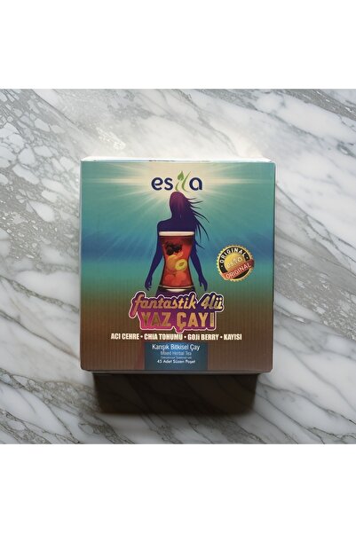 ESİLA Esila Fantastik Dörtlü Yaz Çayı 45 Poşet