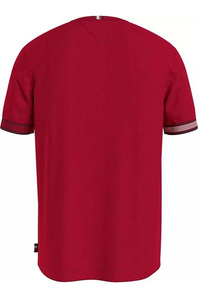 Tommy Hilfiger Flag Cuff Tee for Ladies