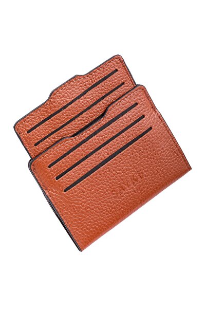 Hatemoğlu Δερμάτινο πορτοφόλι Taba Floter