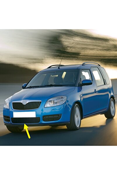 Bisra Skoda Roomster 2006-2010 Uyumlu Ön Tampon Alt Orta Izgara 5J0853677