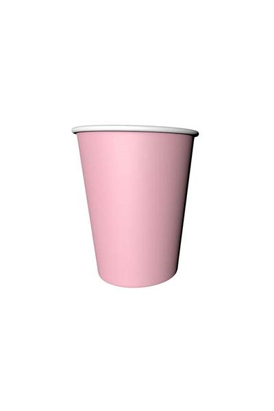 BalonEvi PINK PASTEL COLOR 8-PACK GLASSES