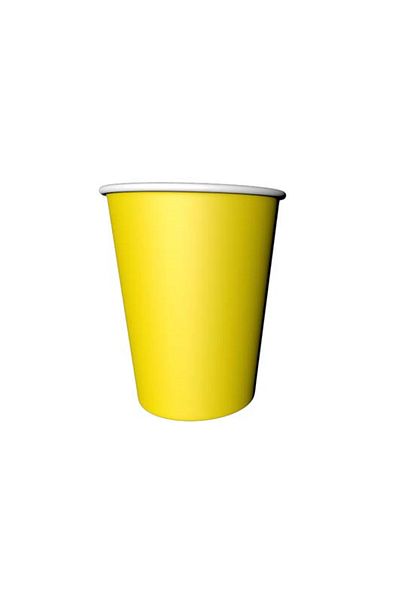 BalonEvi YELLOW PASTEL COLOR 8-PIECE GLASS