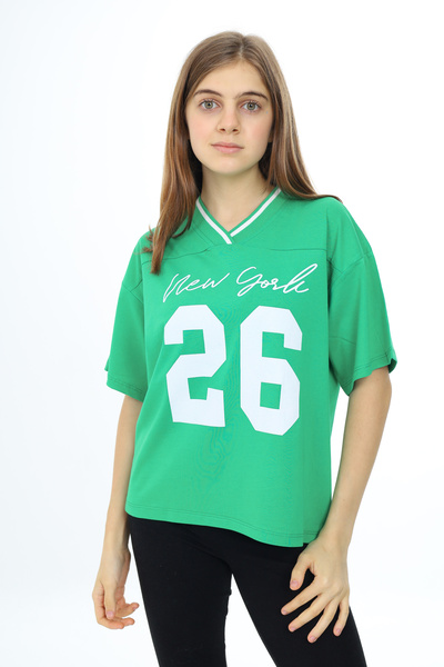 ANGELOS GIRLS Κοριτσίστικο T-Shirt με λαιμόκοψη Lx021