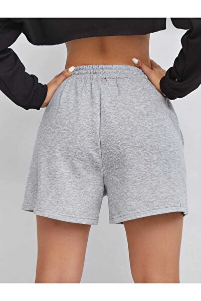 belean Kadın Günlük- Spor  Şort - Siyah - E200