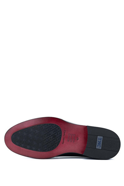 Tamer Tanca Erkek Hakiki Deri Siyah Analin Klasik Ayakkabı