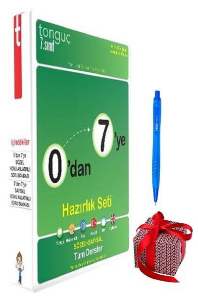 Tonguç Yayınları Tonguç Akademi 0 dan 7 ye Konu Anlatımlı Soru Bankası Seti