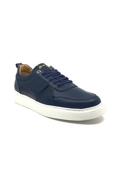 Luis Figo Genuine Leather Orthopedic Men's Comfortable Daily Large Size Sneaker Shoes 45-50