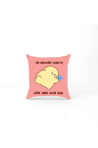 by ballı biocotton Gift Tiny Throw Pillow Pillow 28x28 I Lost My Funny Digital Print