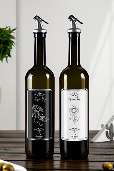 2 'li 750 ml Yağdanlık %100 sızdırmaz