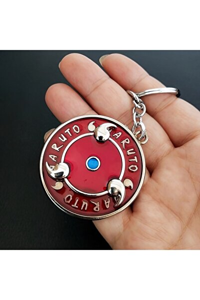 FG KONNİCHİWA سلسلة مفاتيح معدنية من NARUTO إكسسوارات مشجعي الأفلام مجموعة مف...