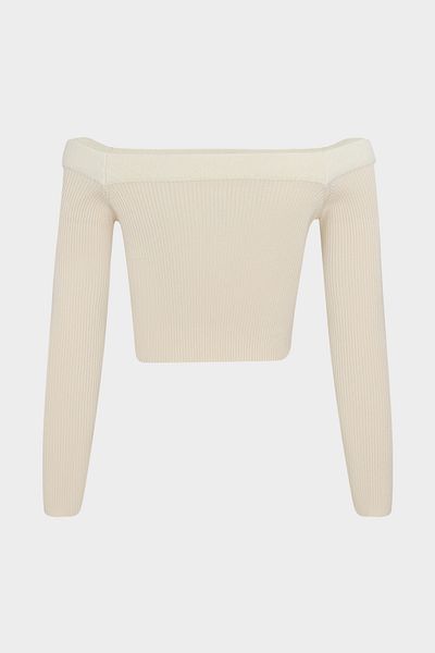 Açelya Okcu Madonna Collar Slim Fit Women's Knitwear Sweater