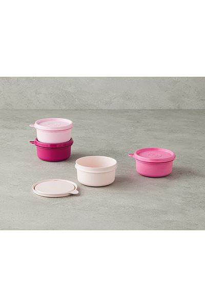 English Home Lock Me Mini Plastic Storage Container Pink