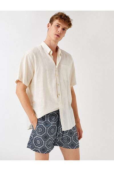 Koton Sea Shorts - Patterned Design