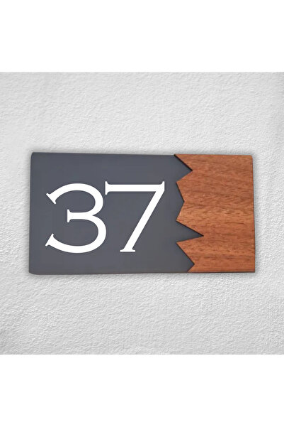 Dekokonsept Woodenseri Horizontal Plexi Wooden Detailed Uv Printed Apartment ...