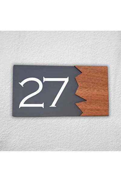 Dekokonsept Woodenseri Horizontal Plexi Wooden Detailed Uv Printed Apartment ...