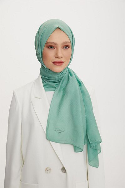 Armine Trend Işıl Shawl 3 - Βαμβακερό - Ats3ısl-422 - Πράσινο