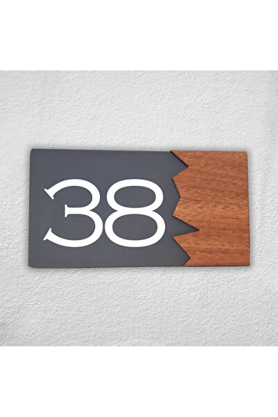 Dekokonsept Woodenseri Horizontal Plexi Wooden Detailed Uv Printed Apartment ...