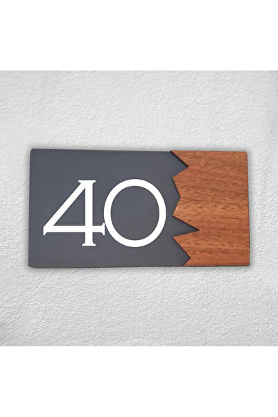 Dekokonsept Woodenseri Horizontal Plexi Wooden Detailed Uv Printed Apartment ...