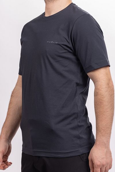 Huğlu Μπλουζάκι Navy Blue Basic με λογότυπο Huğlu