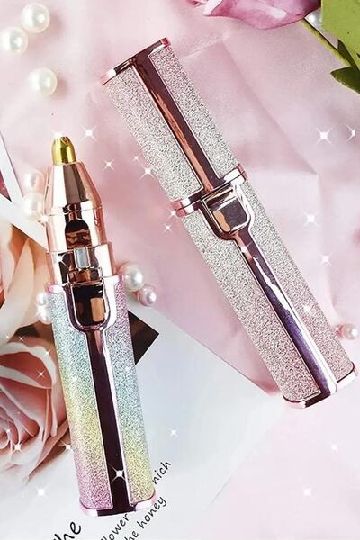 Genel Markalar İthalatçı Garantili Simli Yüz Kaş Epilatör Kıl Kaş Bıyık Tüy A...