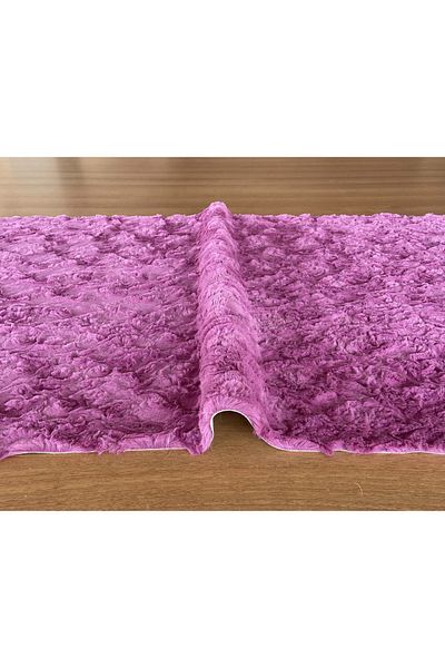 Prizma Micropost, Non-Slip, Washable 2-Piece Bathroom Rug, Mat| Pomegranate - (60X100) (50X60)cm