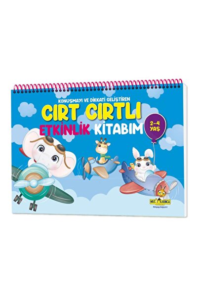 yükselen zeka Cırt Cırtlı Etkinlik Kitabım 2-4 Yaş
