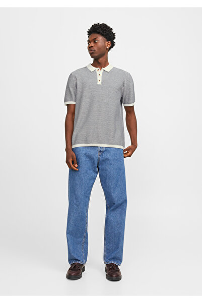 Jack & Jones Lucas Striped Polo Collar T-shirt