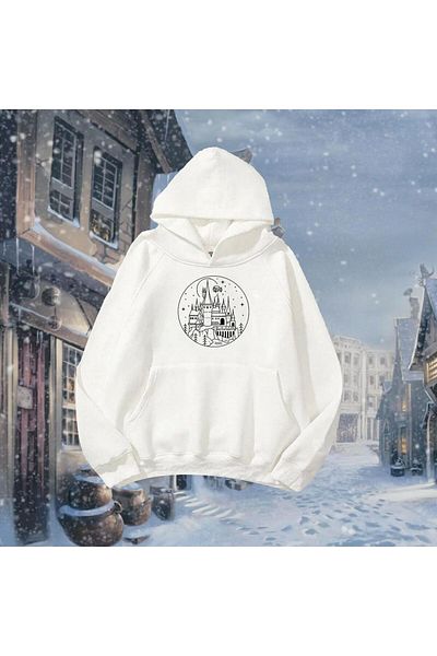 DWN WEAR Φούτερ με κουκούλα Χάρι Πότερ