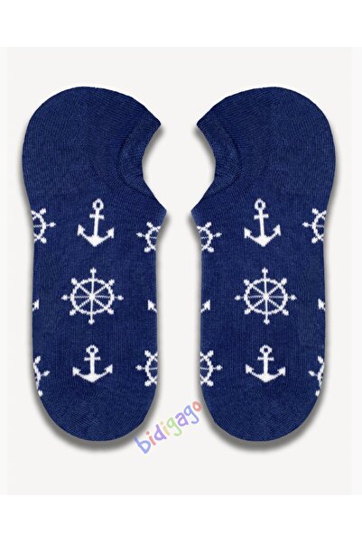 Bidigago Rudder Patterned Unisex Sneaker Socks