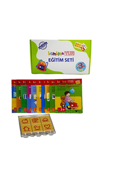 Önel Yayıncılık Bambinoyup 3 Yaş Görsel Dikkat Eğitim Seti 10 Kitapçık 1 Kont...