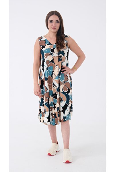 Blues Outlet ROCHIE DE FEMEI CU MÂNECĂ ZEROĂ CU GÂTUL V PIETANAT-MODEL-2