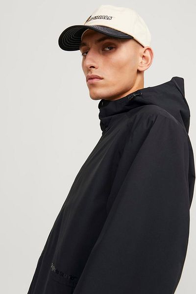 Jack & Jones Men's Jorvesterbro Hooded Seasonal Coat12252920 Black