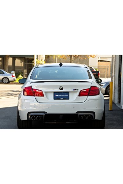 3M Bmw F10 - F10 LCI M  Kalın Tip Bagaj Üstü Spoiler Boyasız