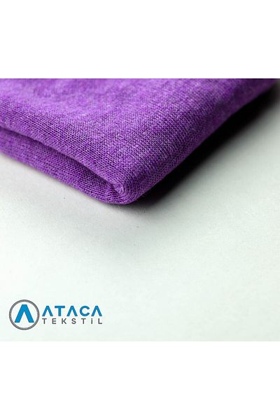 ATACA TEKSTİL ورقة مرنة مفردة أو مزدوجة باللون الأرجواني البرقوقي، مجموعة غطاء ورقة من القطن 100%، قماش قابل للتنفس