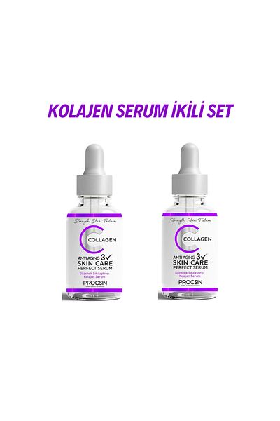 PROCSIN 20 ml (2 pcs) Anti-Aging and Wrinkle Collagen Serum