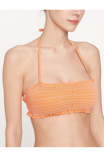 Koton Patterned Bikini Top