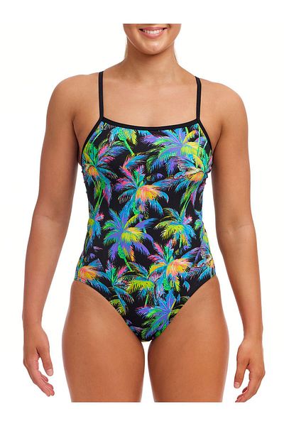 FUNKİTA Funkita SS Paradise Please Women's Training Swimsuit, Thin Straps