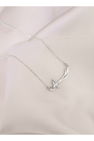 Dkmn Silver 925 Ayar Gümüş Zülfikar Kolye