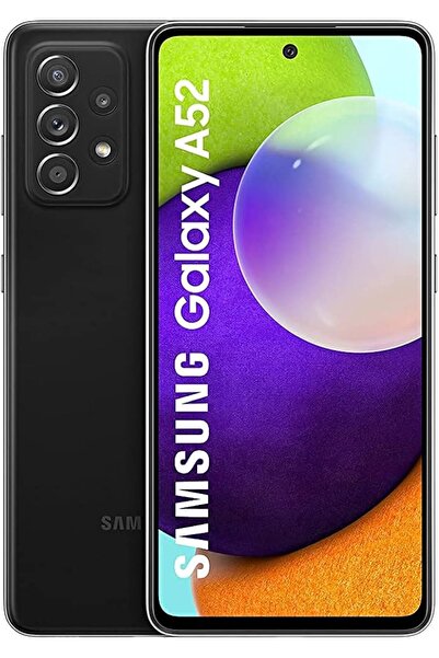 Samsung Yenilenmiş Samsung Galaxy A52 128 GB Siyah Cep Telefonu (12 Ay Garant...